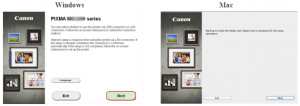 Canon printer setup for windows users