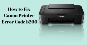 How to Fix Canon Printer Error b200, Canon Pixma mp540, mp620 Printer Error b200