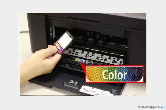 Install color packages - canon printer error 5100