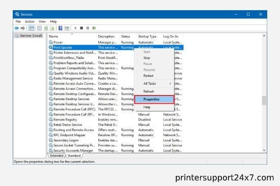 Print spooler service option - printer offline windows 10 canon, How to Fix Canon Printer Offline on Windows 10