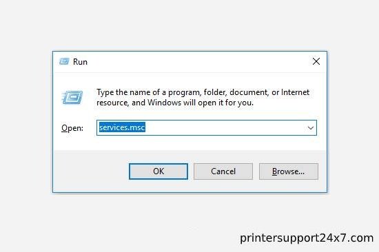 services.msc - printer offline windows 10 canon, How to Fix Canon Printer Offline on Windows 10