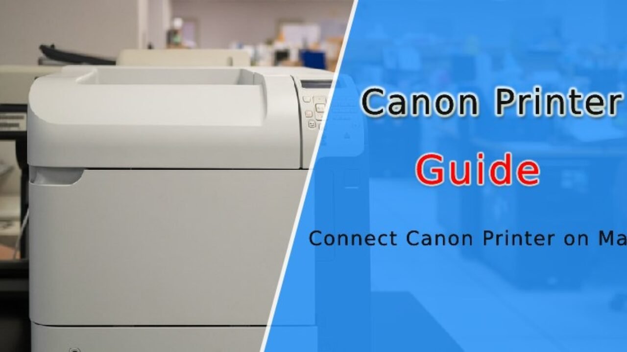 canon printer mac setup